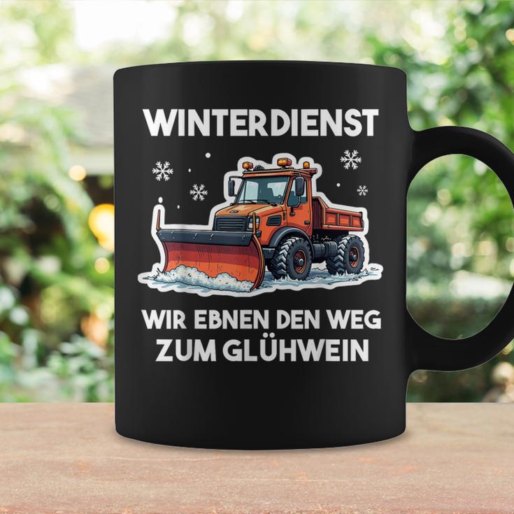 Winterdienst Schneepflugfahrer Humor Schneepflug Tassen Geschenkideen