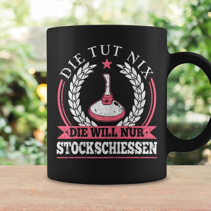 Women's Die Tut Nix Stockschieessen Ice Stick Tassen Geschenkideen