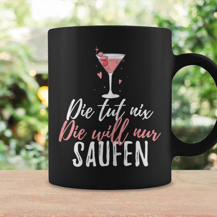 Women's Die Tut Nix Die Will Nur Saufen Girls' Strip Sauftour Tassen Geschenkideen