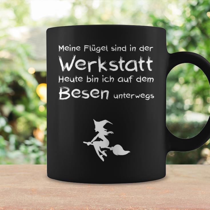 Women's Saying Heute Bin Ich Mit Dem Broom Unterwegs Witches Tassen Geschenkideen