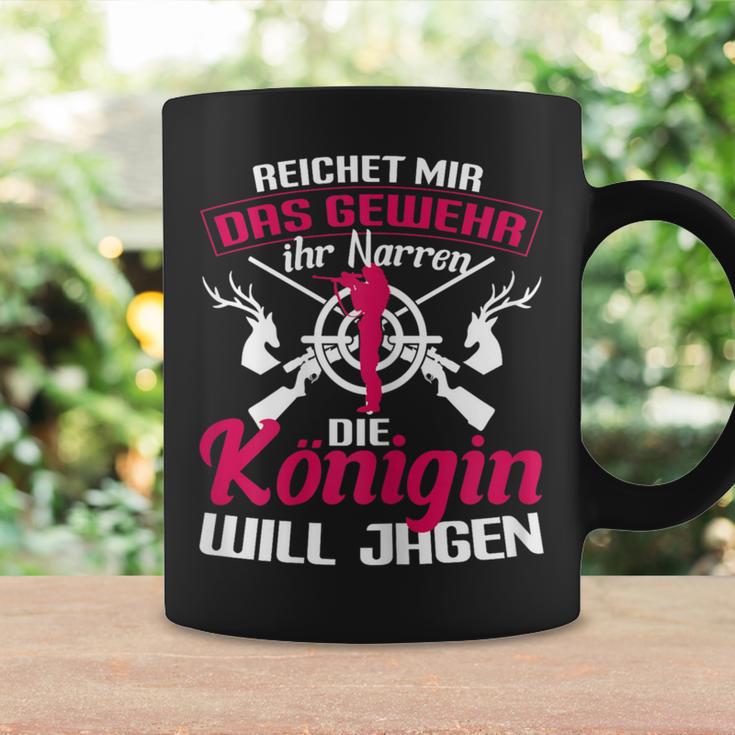 Women's Hunter Reich Mir Das Gewehr Die Queen Will Hagen S Tassen Geschenkideen