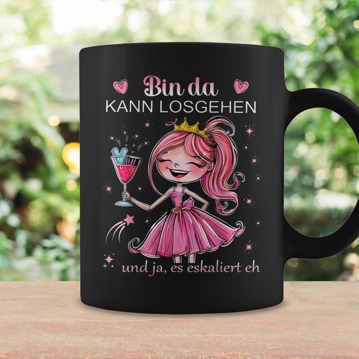 Women's Princess Bin Da Kann Losgehen Es Escaliert Eh Costume Tassen Geschenkideen