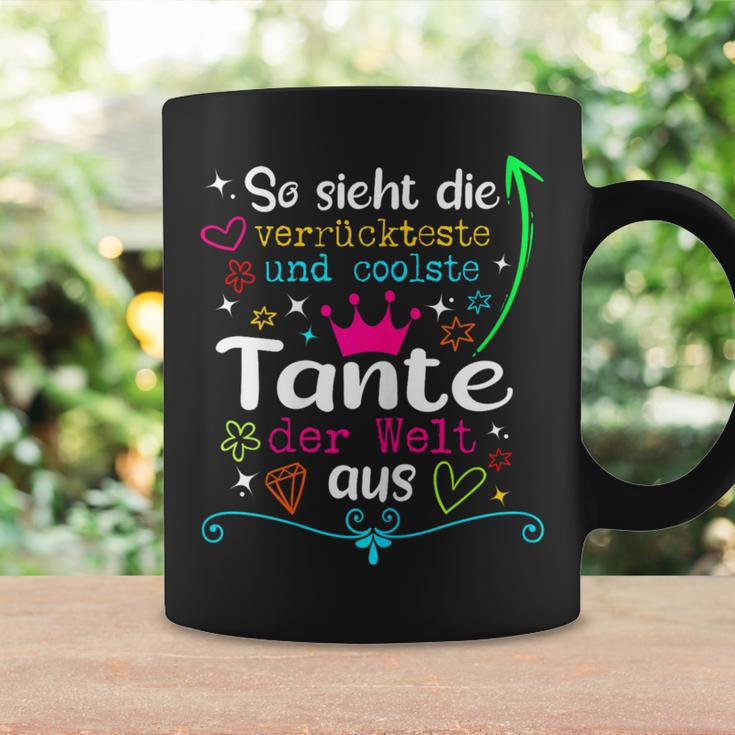 Women's With So Ssieht Die Madster And Coolste Aunt Der Welt Tassen Geschenkideen