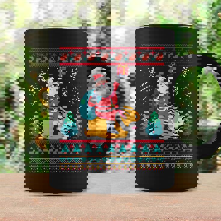 Xmas Sweater Ugly Santa Riding Corgi Dog Christmas Coffee Mug Gifts ideas