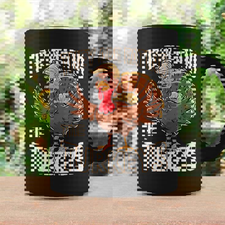 They Are Eating The Turkeys Thanksgiving Coffee Mug Gifts ideas