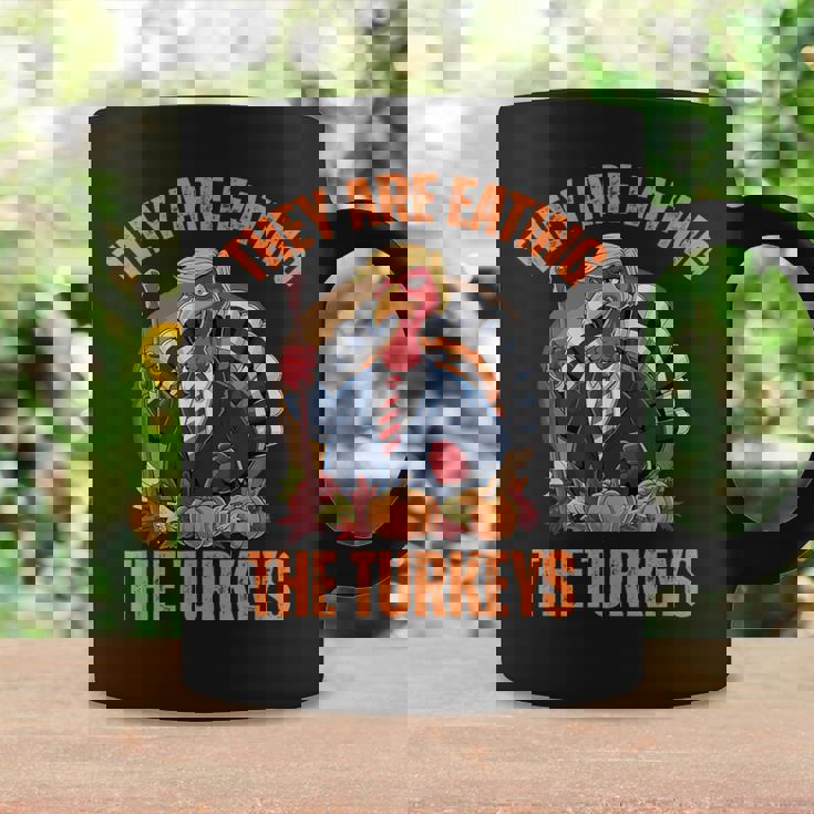 They're Eating The Turkey Trump Thanksgiving Humor Coffee Mug Gifts ideas