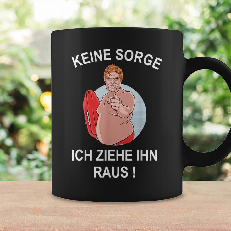 Zweiideutig Bademeister Slogan Keine Sorge Ich Ziehe Ihn Raus Tassen Geschenkideen