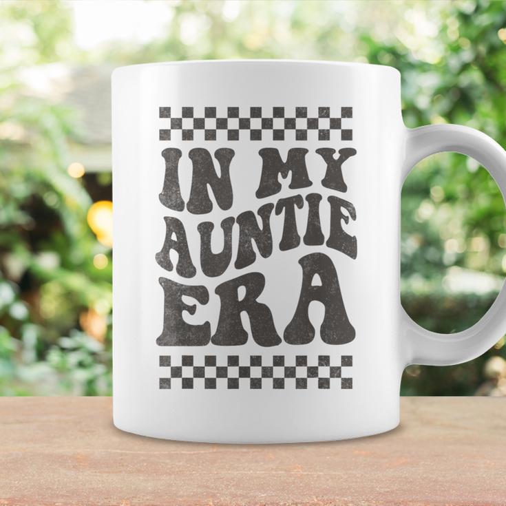 In My Auntie Era Retro Groovy Cool Aunt Auntie Club Gray Tassen Geschenkideen