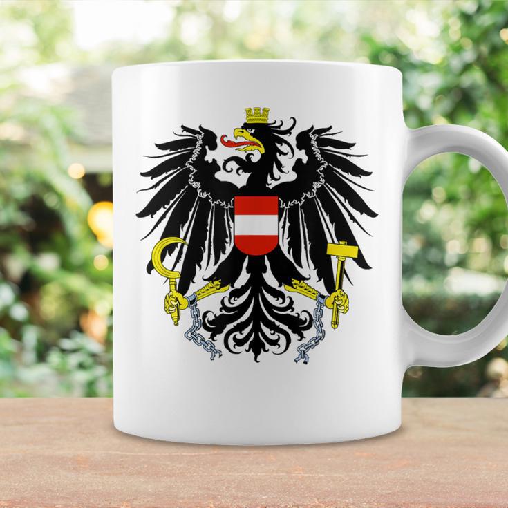 Austria Federal Eagle Red Red Eagle Retro Tassen Geschenkideen