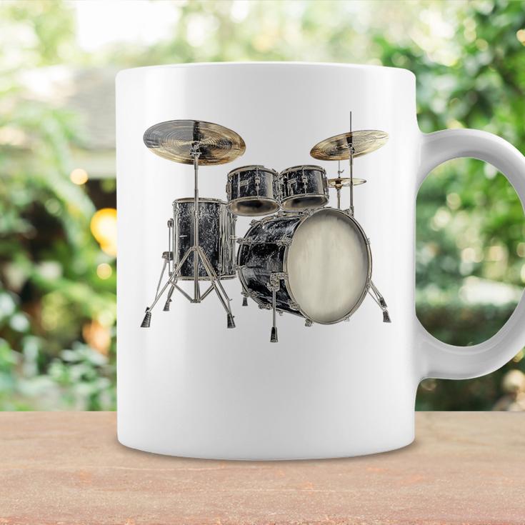 Batterie Instrument De Musique Motif Illustration Batterie Tasse Idées cadeaux
