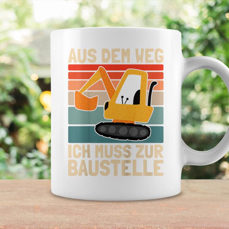 Children's Aus Dem Weg Ich Muss Zur Bausite Boys' Digger Tassen Geschenkideen