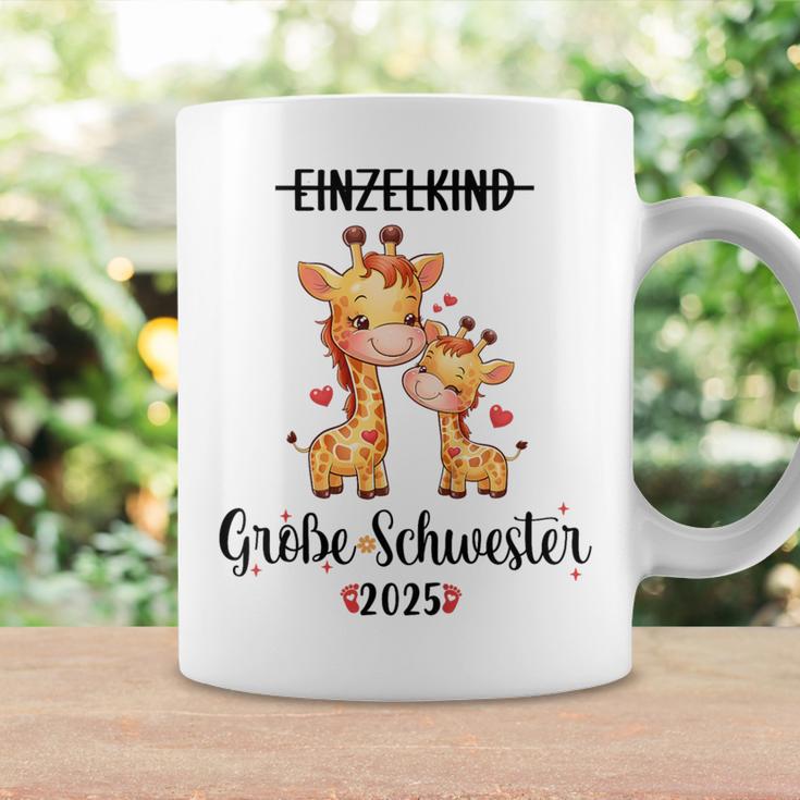 Children's Big Sister 2025 Single Child Große Schwester 2025 Tassen Geschenkideen