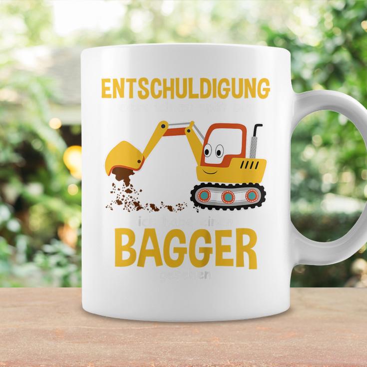 Children's Excuse Das Ich Zu Spät Bin Digger Driver Boy Digger 80 Tassen Geschenkideen