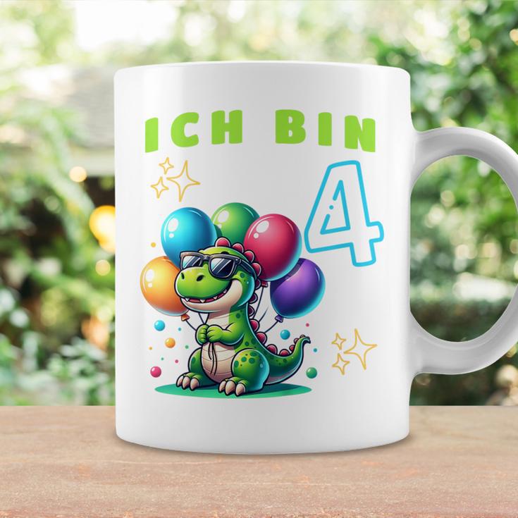 Children's Ich Bin 4 Jahre Alt Dino 4Th Birthday Tassen Geschenkideen