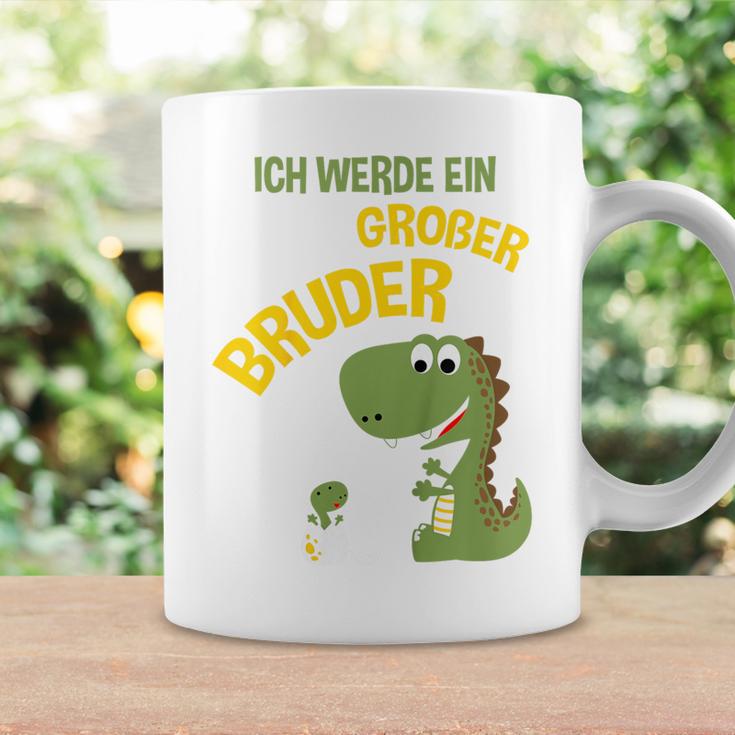 Children's Ich Werde Ein Großer Bruder Dinosaur German Tassen Geschenkideen