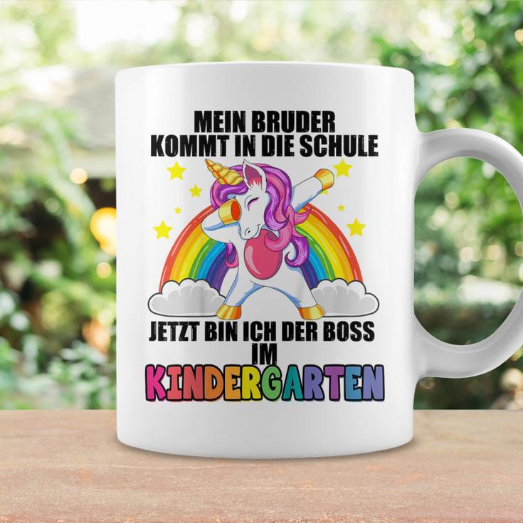 Children's Mein Bruder Kommt In Die Schule Bin Ich Der Kindergartenboss Tassen Geschenkideen