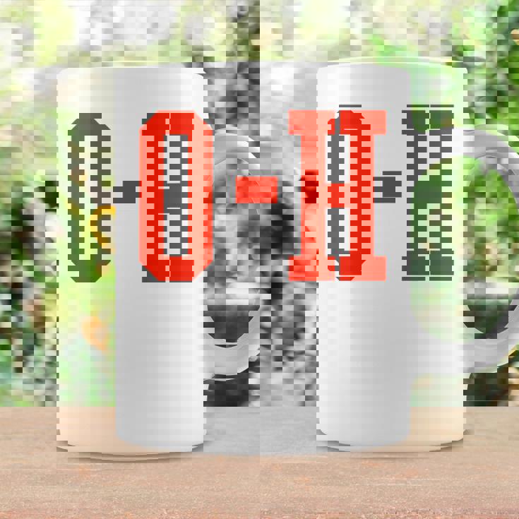 Cool Couples Best Friends O-H Half Of I-O Ohio Scarlet Gear Coffee Mug Gifts ideas