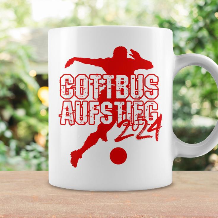 Cottbus Kicken Club Football Fan Rise Brandenburg Red Tassen Geschenkideen