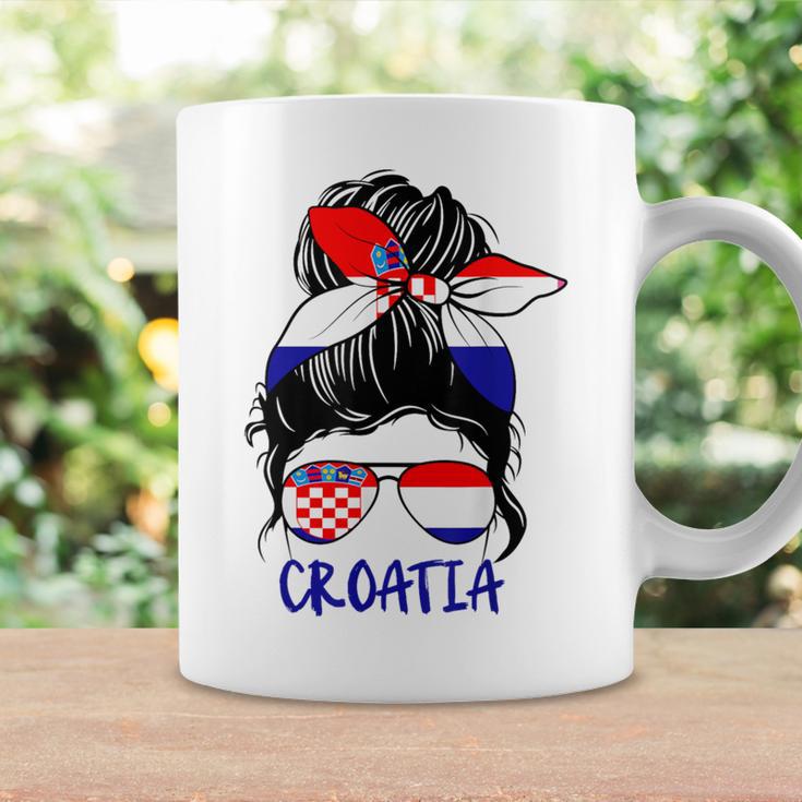 Croatia Girl's Croatia Woman Pride Croatia Flag Hrvatska Tassen Geschenkideen