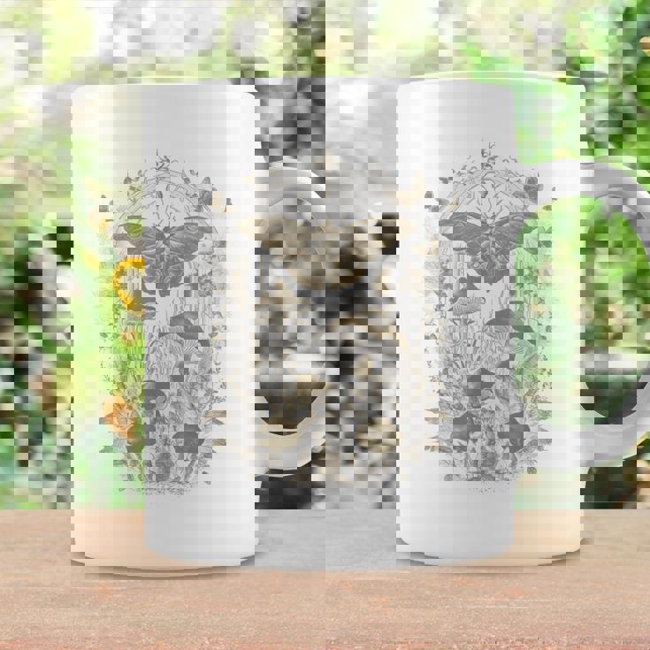 Cute Fairycore Moth Grunge Aesthetic Floral For Girls Women Coffee Mug Gifts ideas