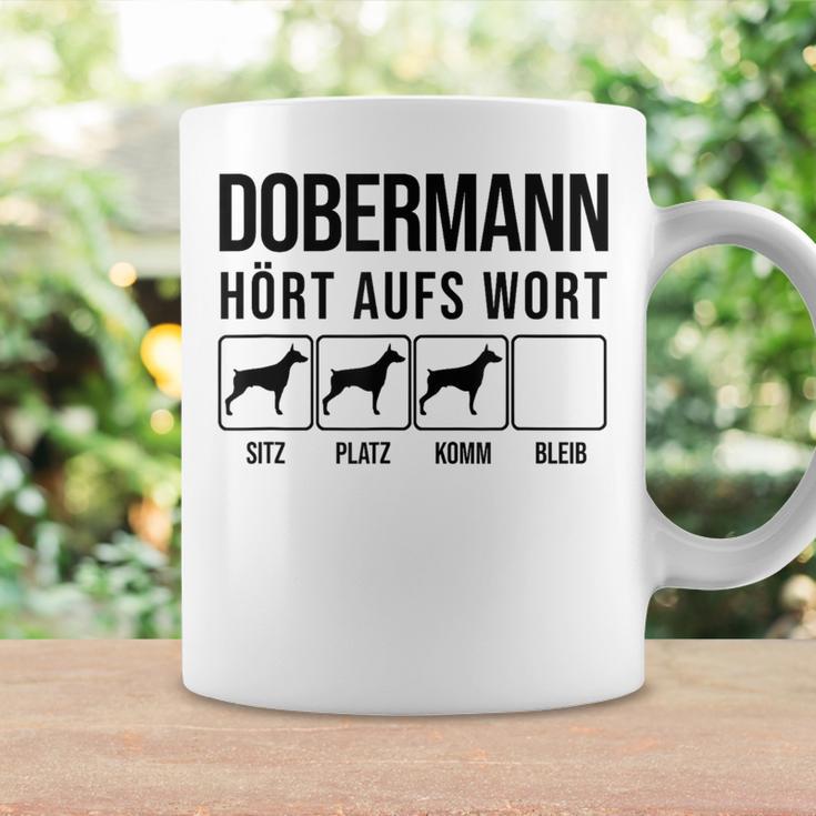 Dobermann Hört Aufs Wort Dobermann Tassen Geschenkideen