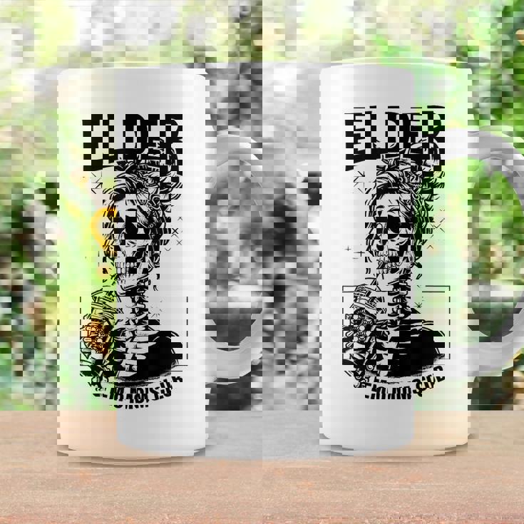 Elder Emo Moms Club Skeleton Coffee Mug Gifts ideas
