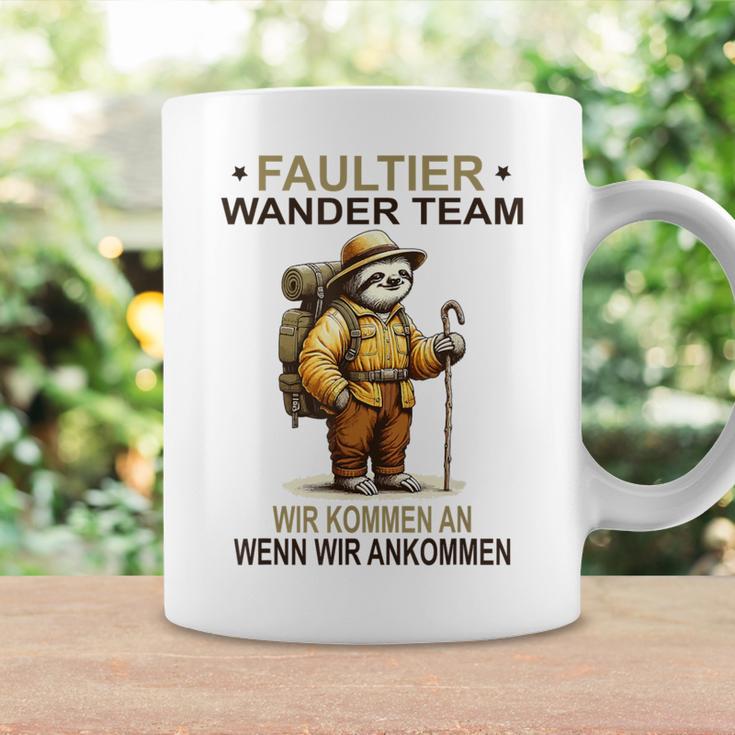 Sloth Wander Team Wir Kommen An Wanderteam Tassen Geschenkideen