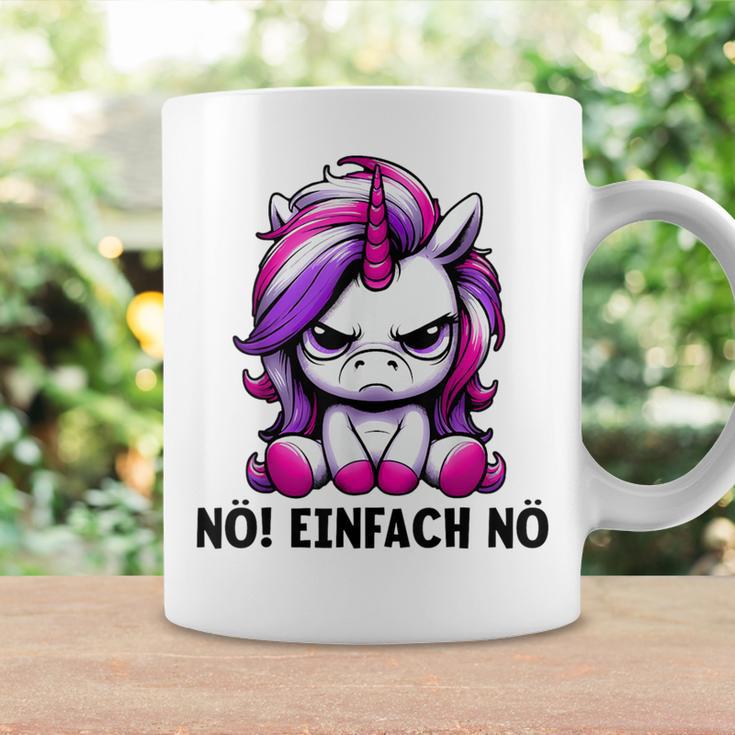 Unicorn Nö Einfach Nö Slogan Tassen Geschenkideen