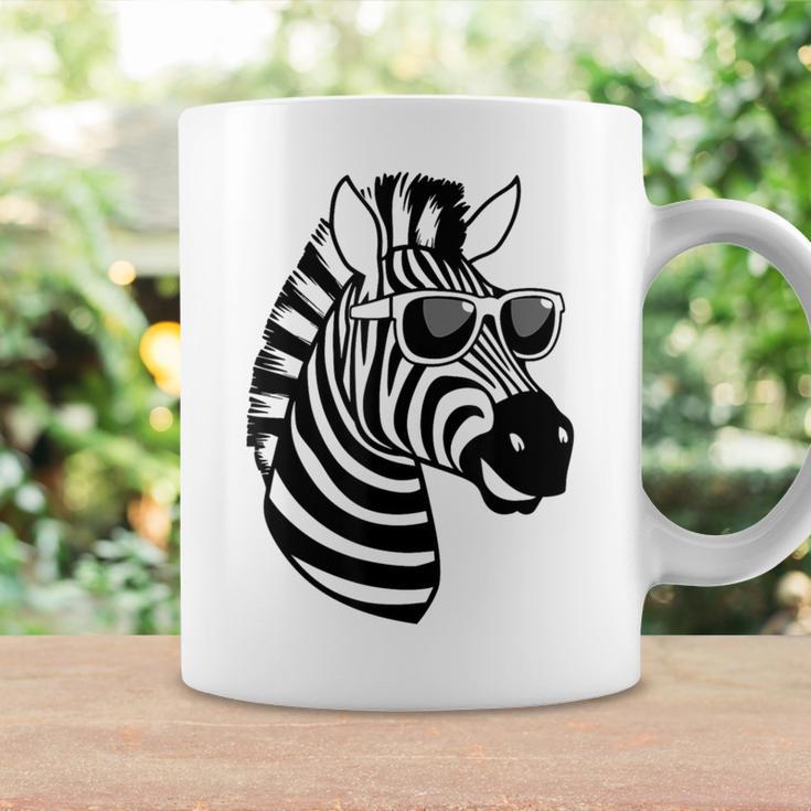 Zebra With Sunglasses Tassen Geschenkideen