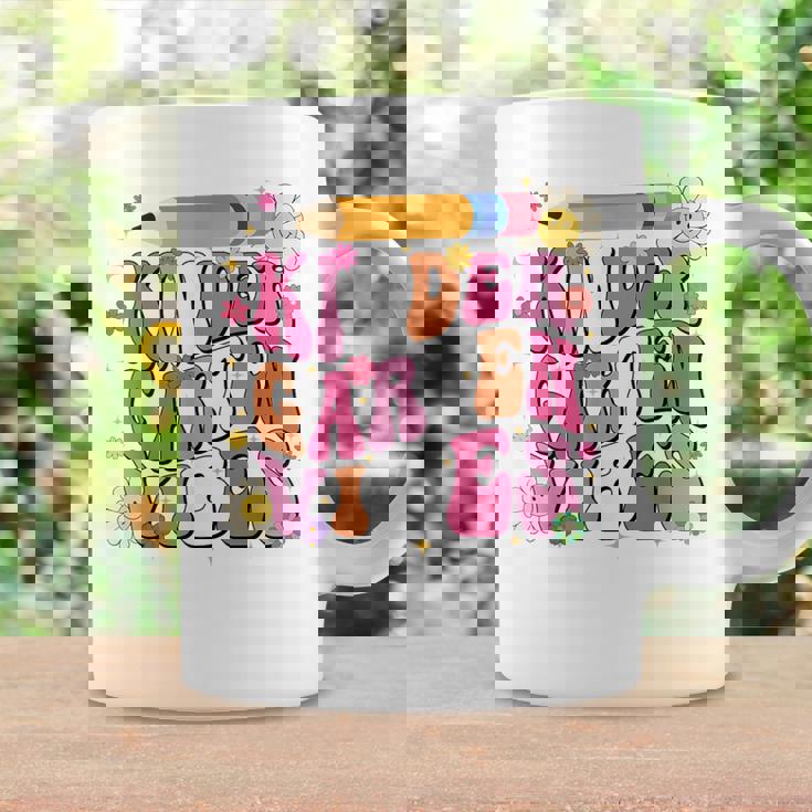 Groovy First Day Of School Kindergarten Vibes Back To School Coffee Mug Gifts ideas
