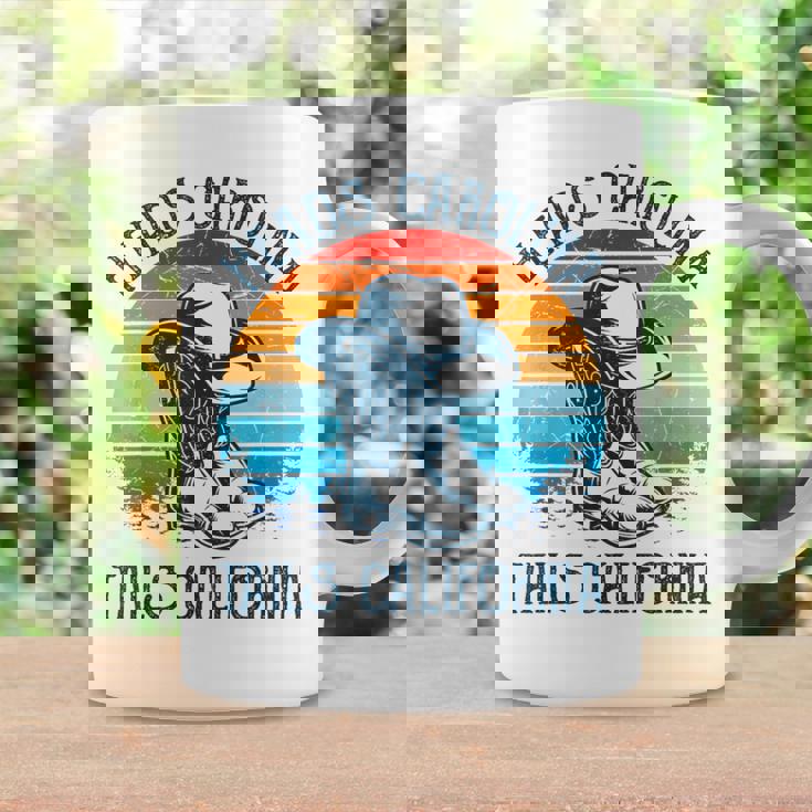 Heads Carolina Tail California Country Music Cowgirl Western Coffee Mug Gifts ideas
