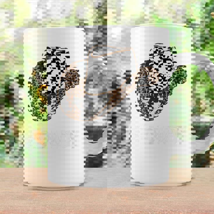 Howdy Rodeo Western CowLeopard Print Hat Southern Cowgirl Coffee Mug Gifts ideas
