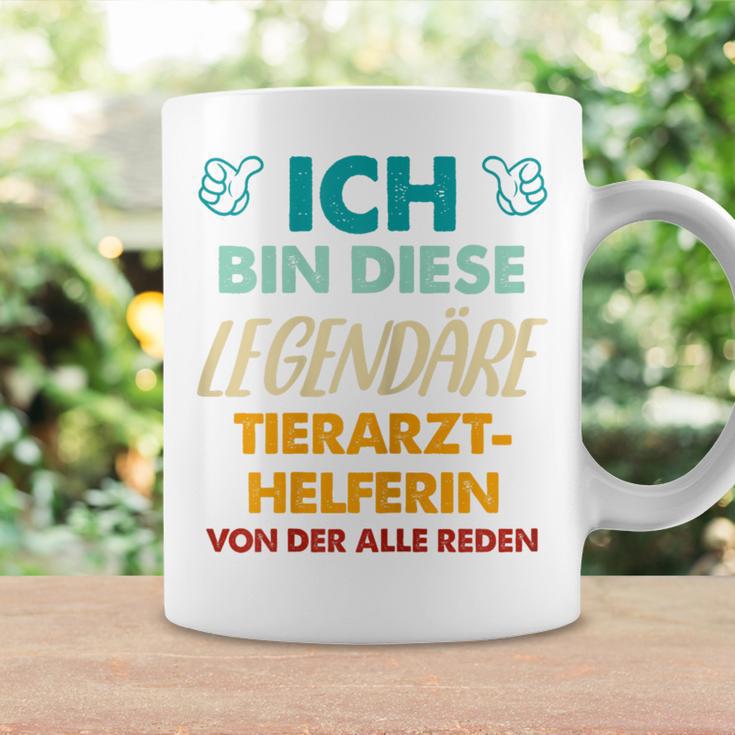 Ich Bin Diese Legendäre Tierarzthelferin Tassen Geschenkideen