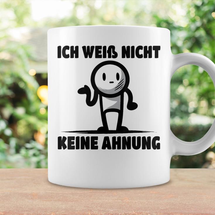 Ich Weiß Nicht Keine Ahnung Tassen Geschenkideen