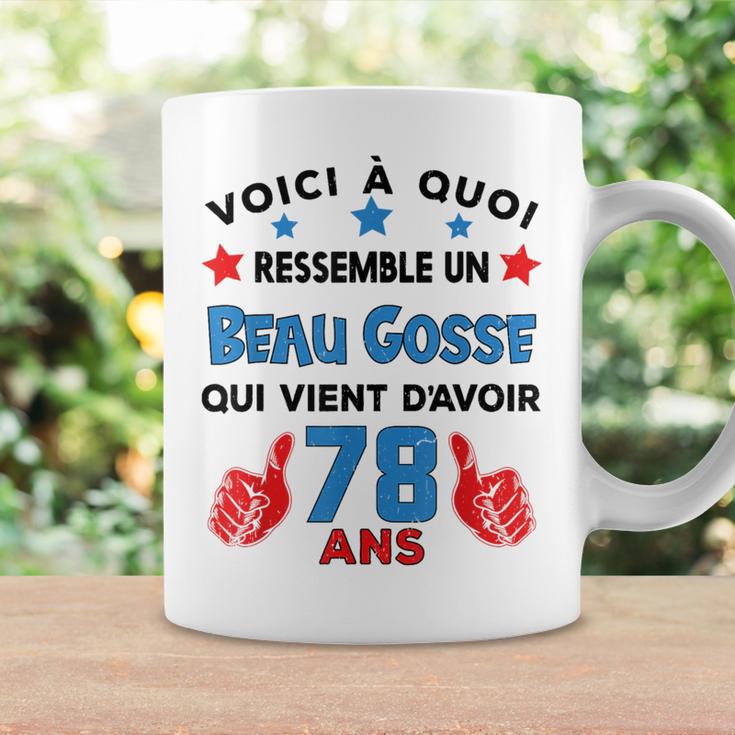 Mug Anniversaire 78 Ans - Tasse Cadeau Originale Pour Homme Ou Femme, Couleur Blanche