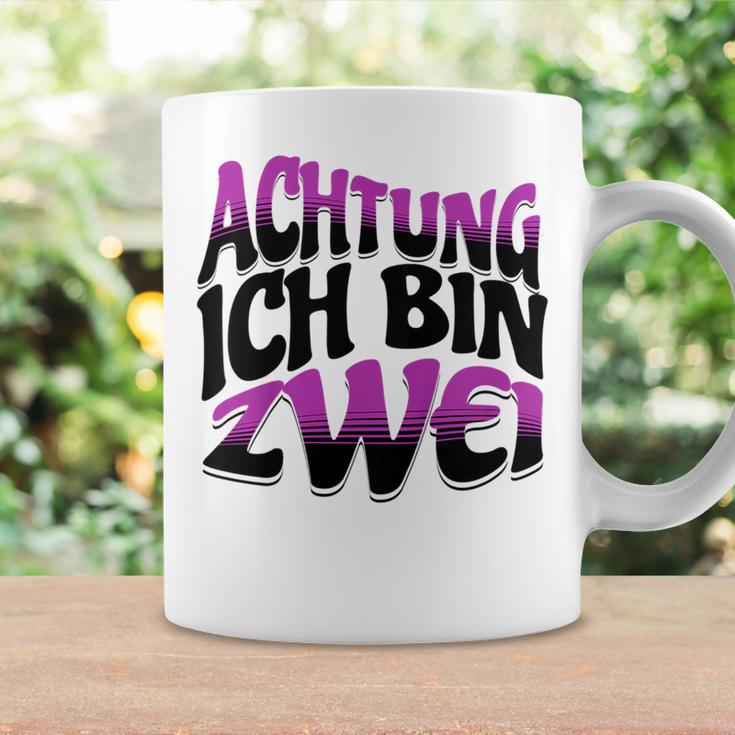 Kinder Achtung Ich Bin Zwei Geburtstag 2 Geburtstagsfeier Tassen Geschenkideen