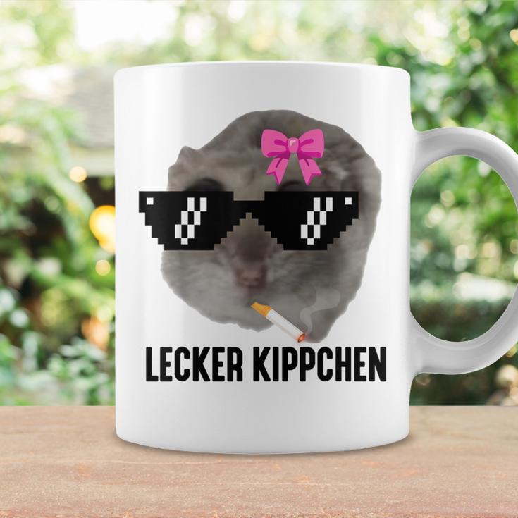 Lecker Kippchen X Sad Hamster Meme Kippe Zigarette Smoking Tassen Geschenkideen