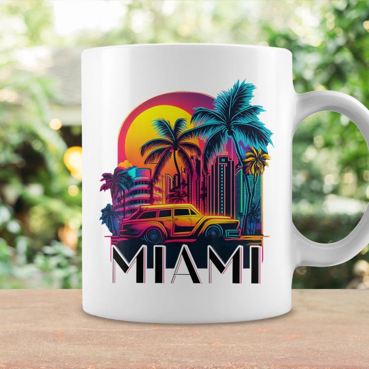 Miami Floridaibrant Colorful Miami Souvenir Tassen Geschenkideen