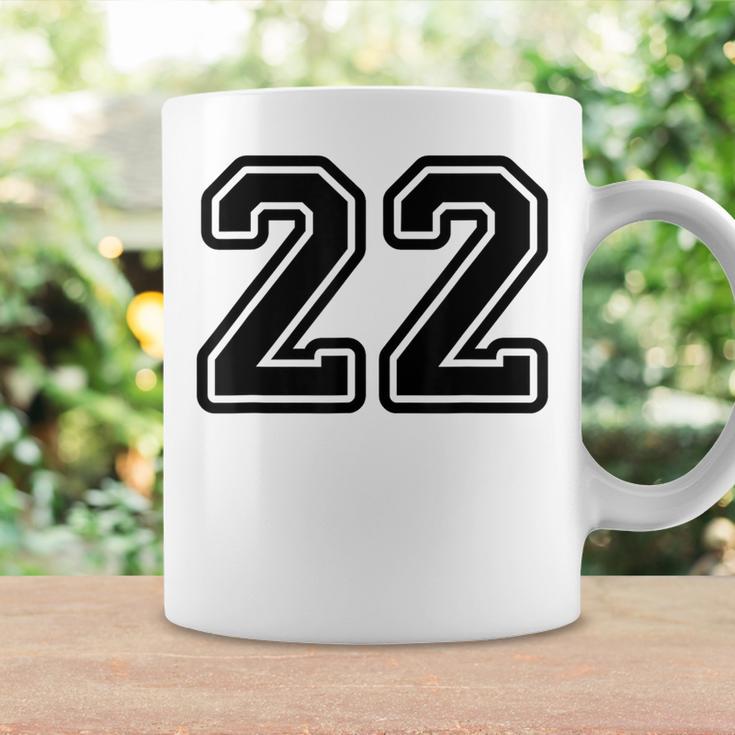 Number 22 Sport Number 22 Tassen Geschenkideen