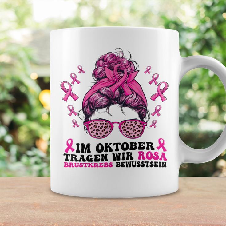 Im October Tragen Wir Rosa Brustkrebs Bewusstsein Tassen Geschenkideen