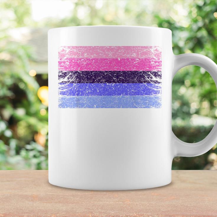 Omnisexual Pride Bi Flag -Intage Lgbtq Omnisexual Tassen Geschenkideen