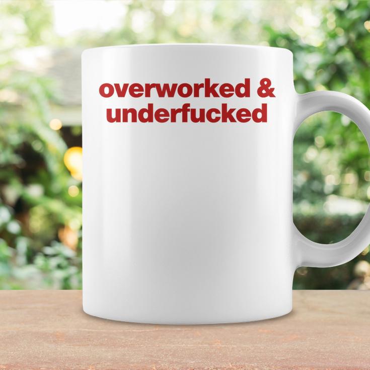 Overworked And Underfucked Tassen Geschenkideen