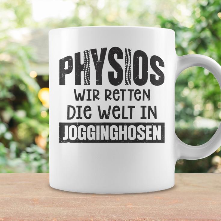 Physio Wir Retten Die Welt In Jogging Bottoms Gray Tassen Geschenkideen