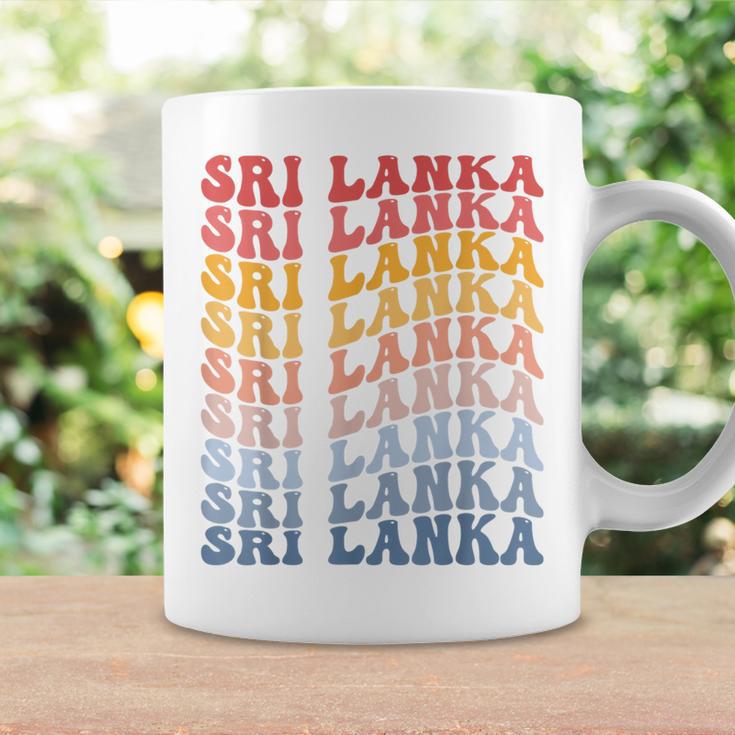 Sri Lanka Groovy Retro Sri Lanka Tassen Geschenkideen