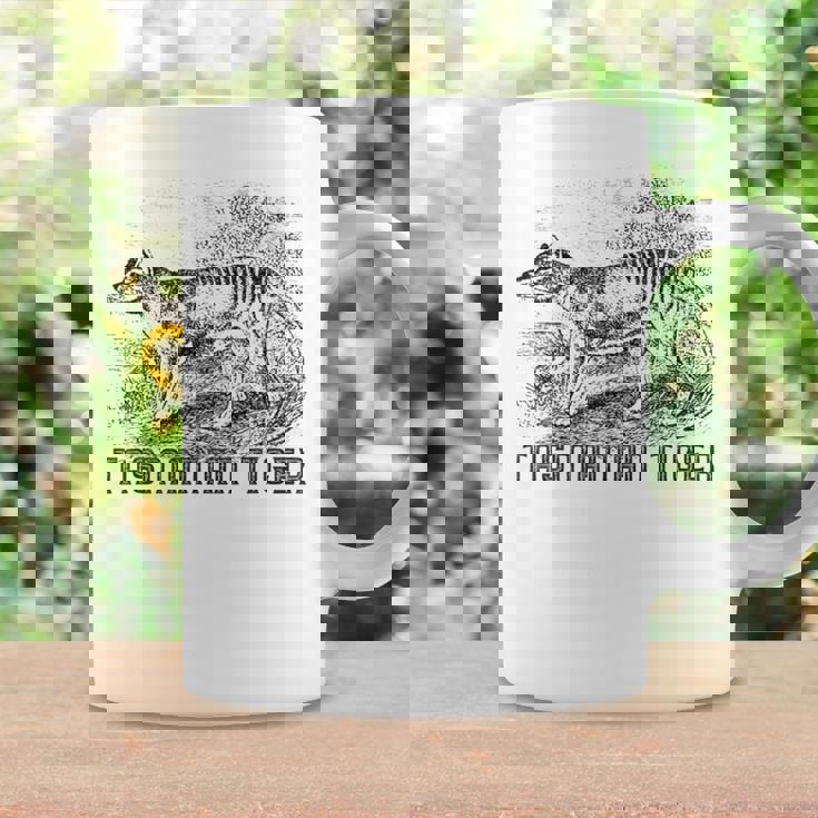Tasmanian Wolf Tiger Thylacine Australian Extinction Coffee Mug Gifts ideas