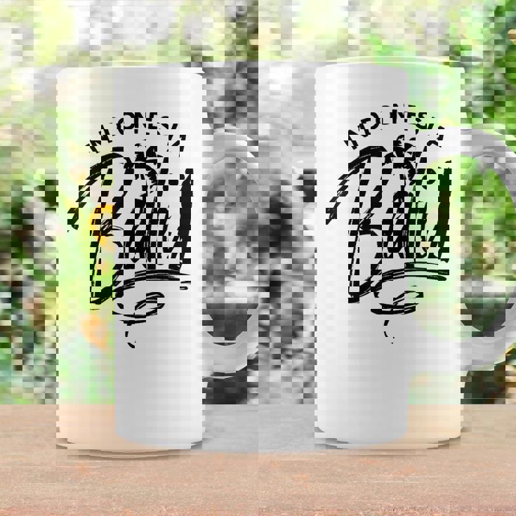 Vacaciones Deerano En Bali Waves En Indonesia Taza de café Ideas de regalos