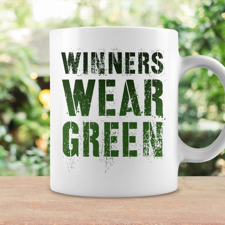 Vintage Winners Wear Green Summer Camp Boss War Game Coffee Mug Gifts ideas