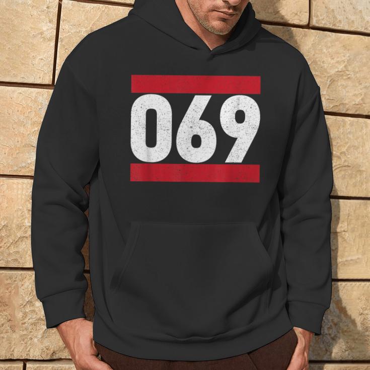 069 Frankfurt City Hip Hop Kapuzenpullover Lebensstil