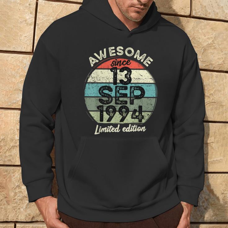 13 September 1994 30 Geburtstag 30 Jahre Alt 2024 Geburtstag Kapuzenpullover Lebensstil