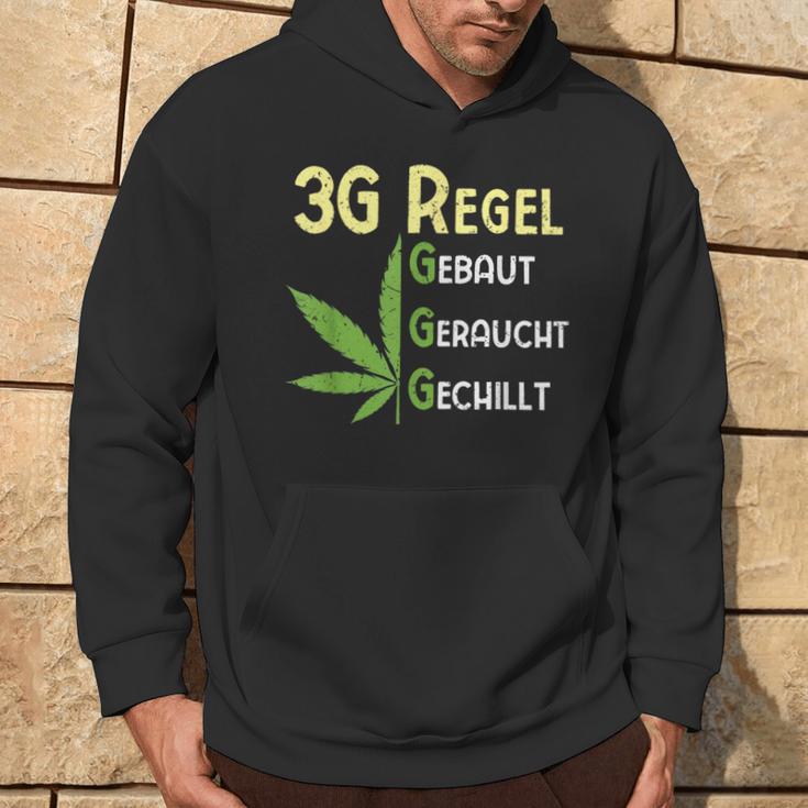 3G Regel Cannabis Marijuana Kapuzenpullover Lebensstil